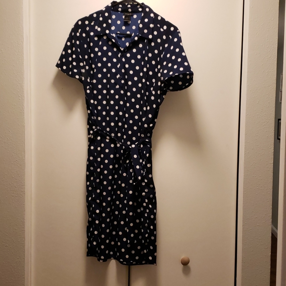Ann Taylor polka dot dress